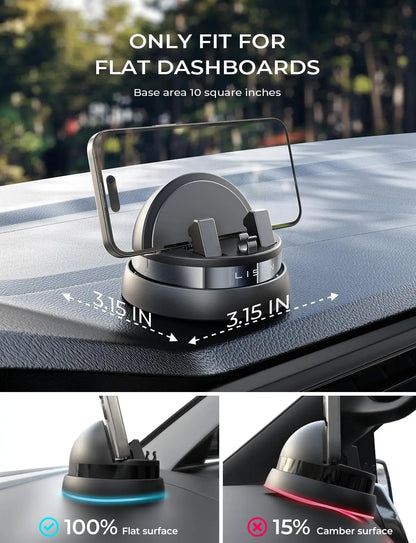 360° Rotatable Dashboard Cell Phone Holder