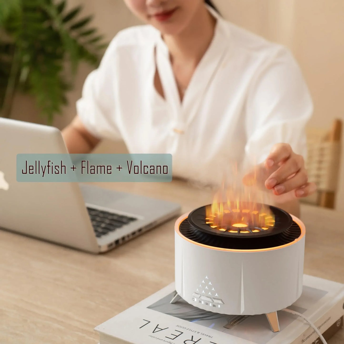 350ml Jellyfish Mist Essential Oil Diffuser for Large Rooms.